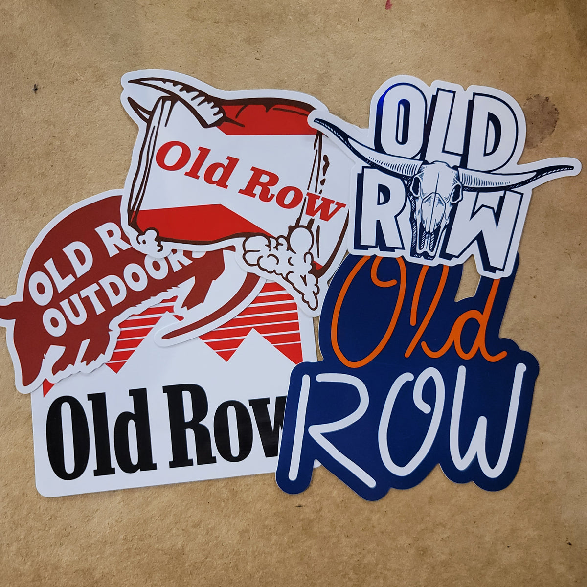 Old Row Stickers