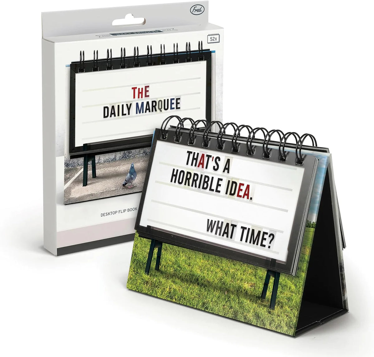 FRED The Daily Marquee Desktop Flip Book
