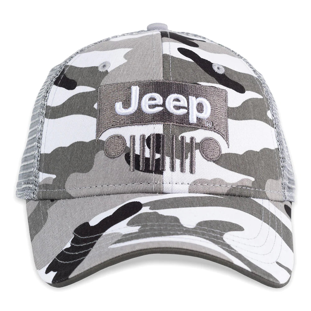 Jeep Snow Camo Hat Stated Apparel