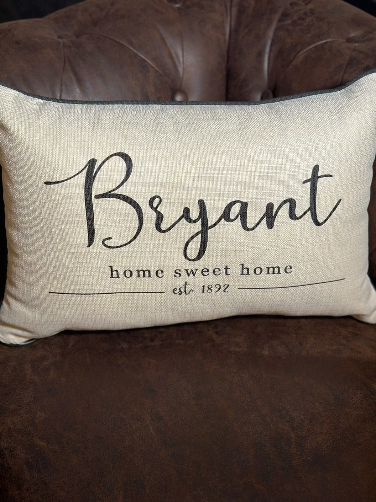 Bryant, AR EST. Platipus Pillow
