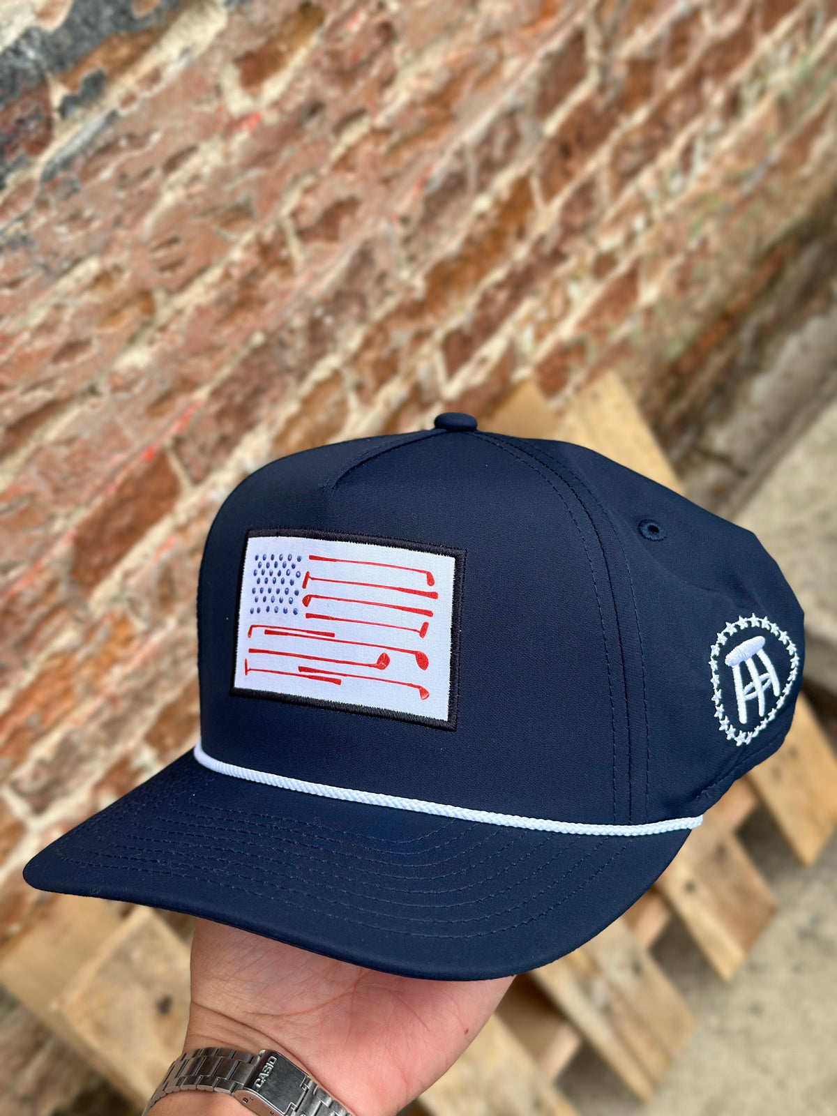 Barstool Gold x Imperial Flag Patch Hat