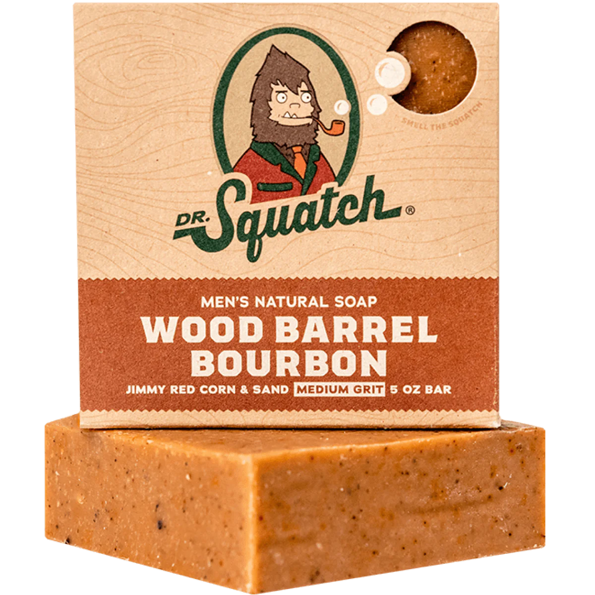 Men's Natural Soap - Wood Barrel Bourbon