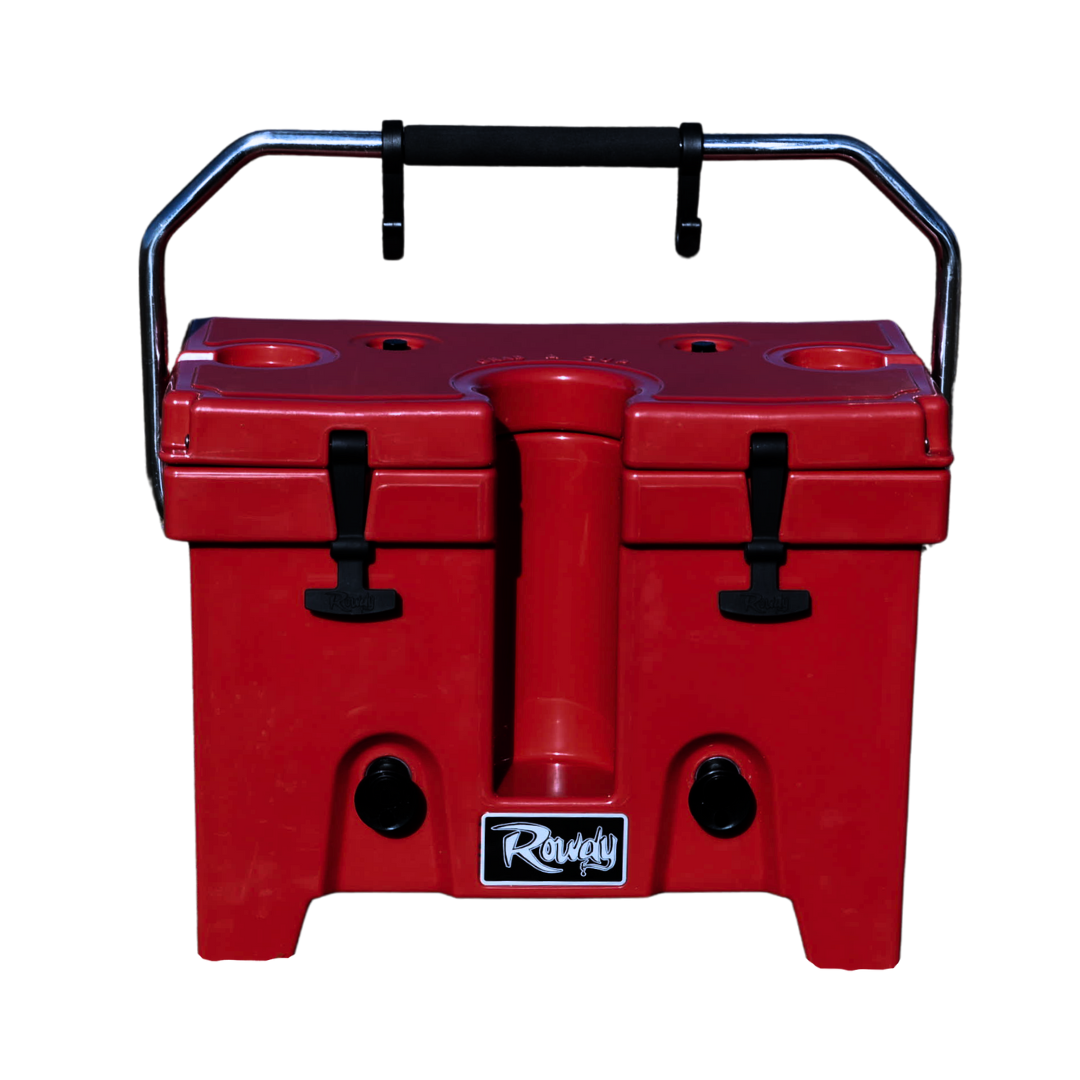 3 Gallon Red Rowdy Cooler