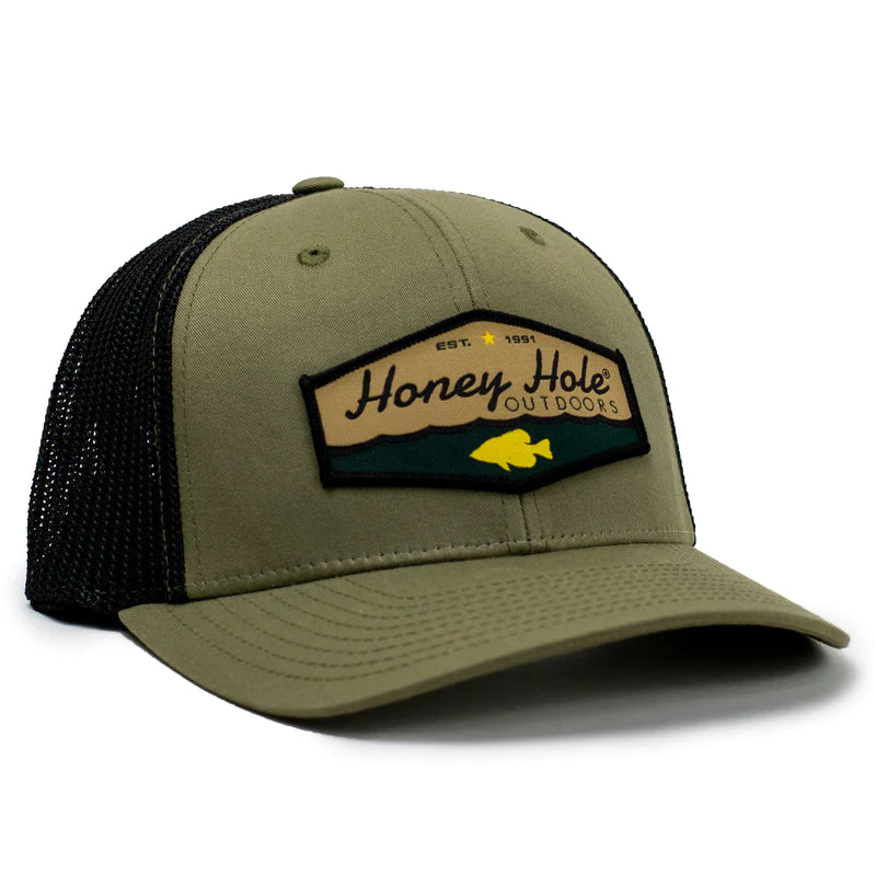 Honey Hole Yellow Fish Hat – Stated Apparel