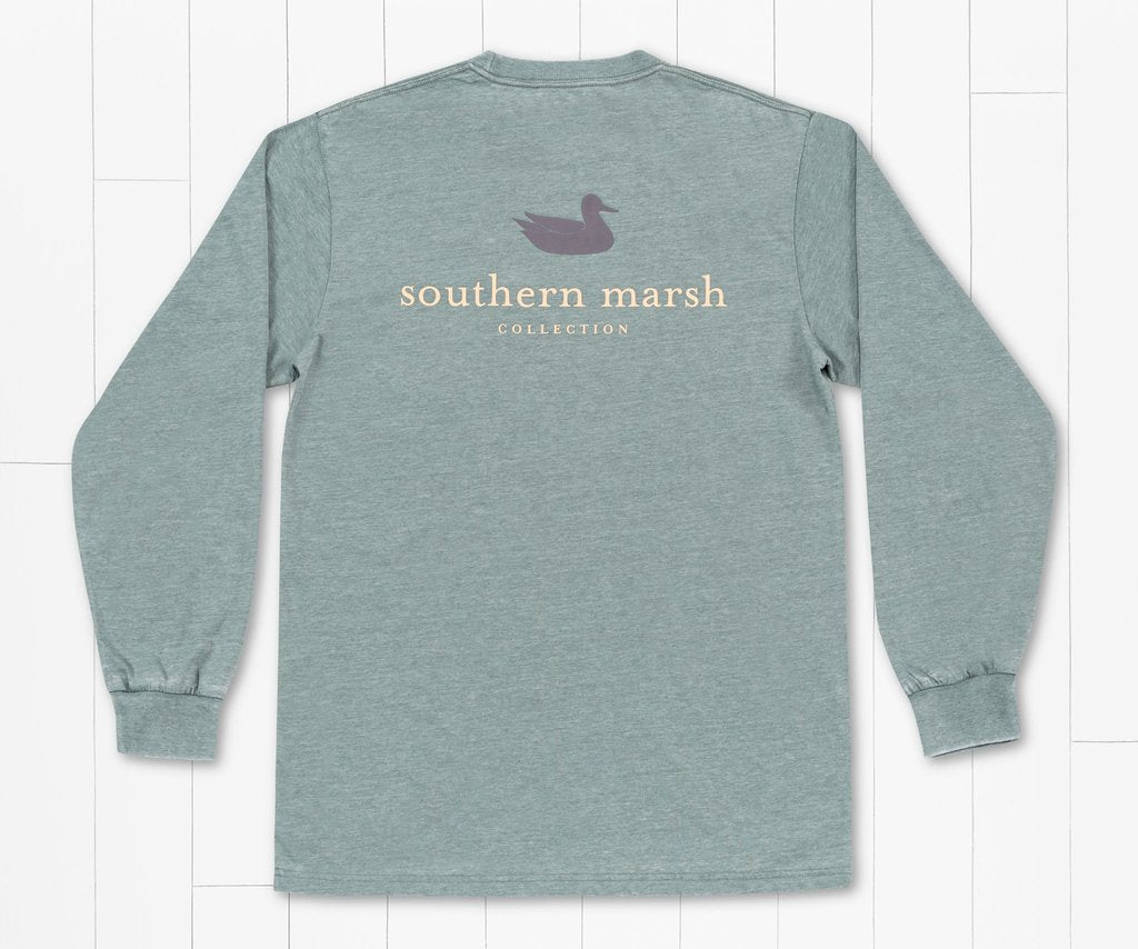 Southern Marsh Burnt Sage Authentic LS Tee