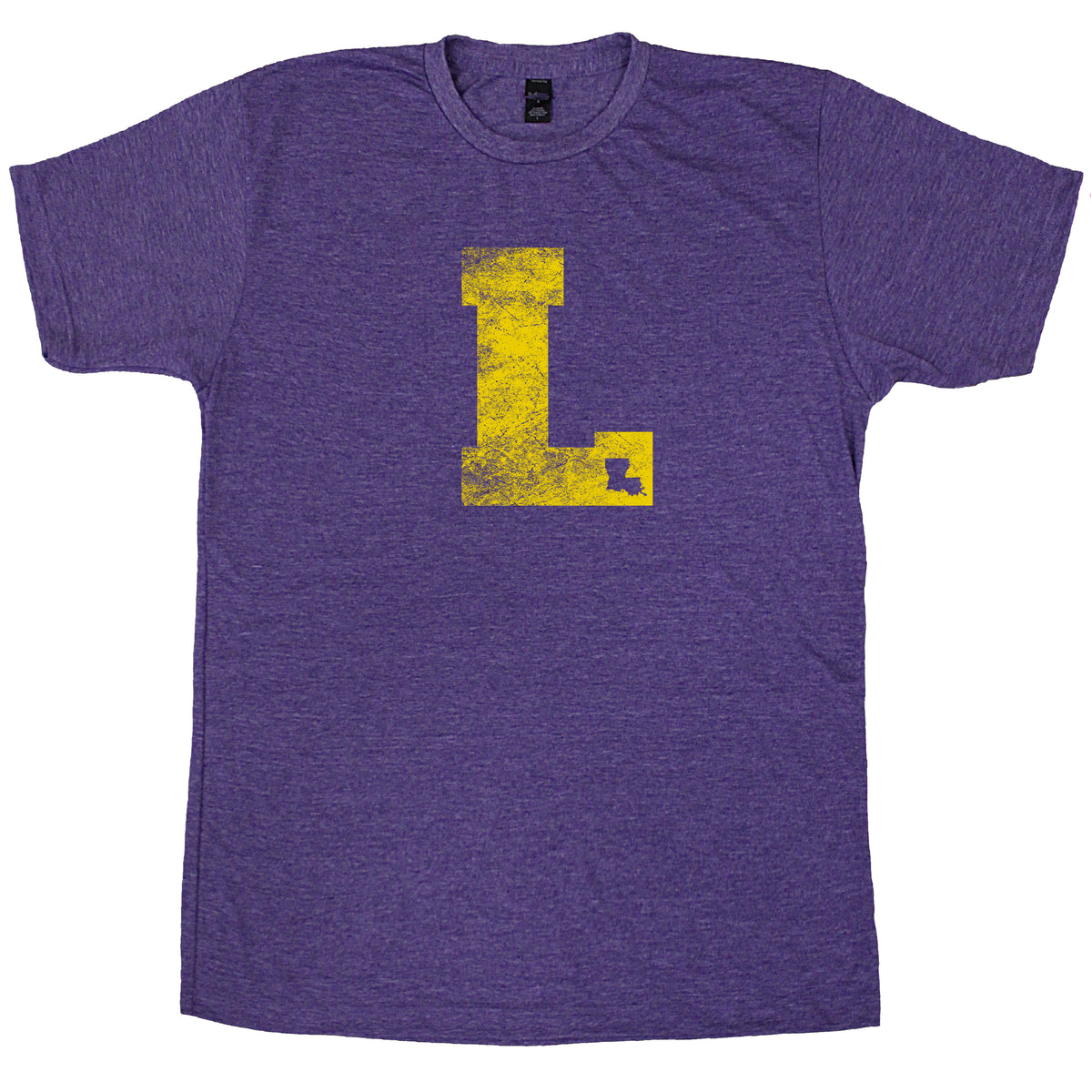 Louisiana Block State T-Shirt