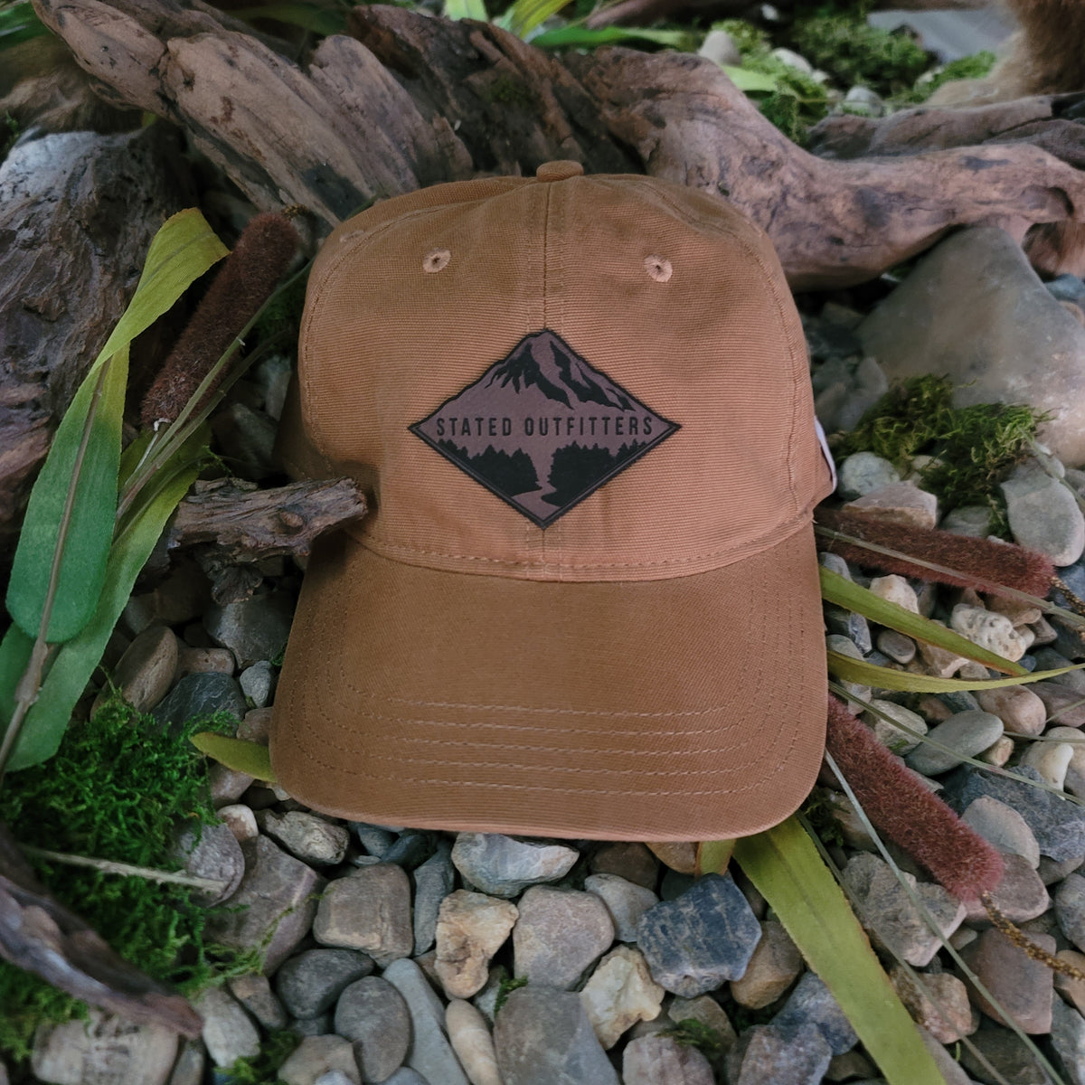 Stated Outfitters Leather Patch Hat