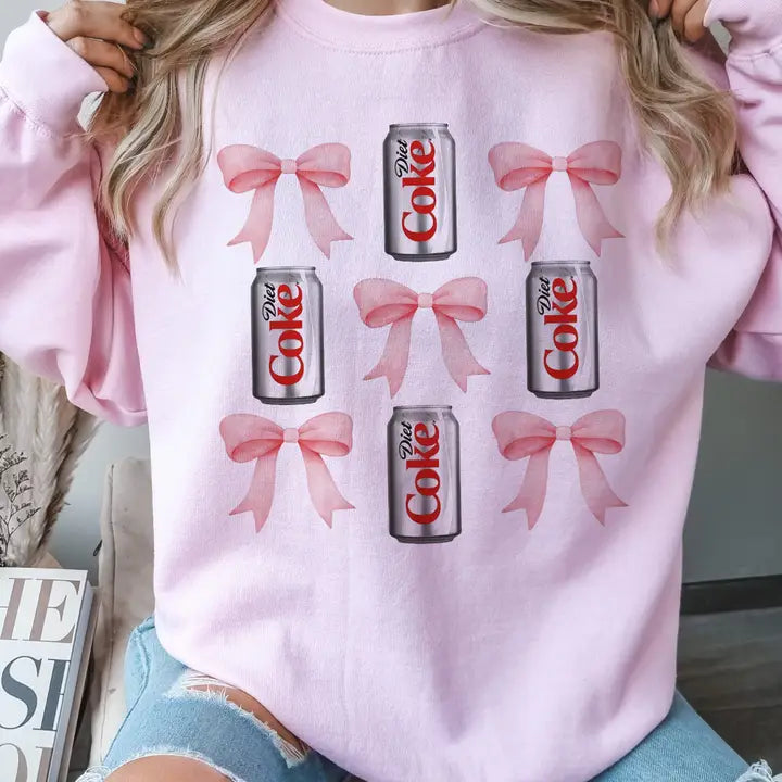 Diet Coke Coquette Sweatshirt