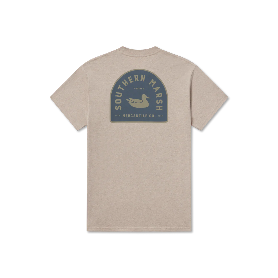 Southern Marsh Mercantile Dome Tee - Burnt Taupe