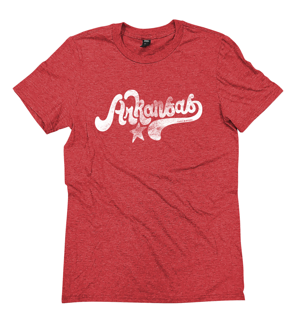 Arkansas 70's T-shirt - Red