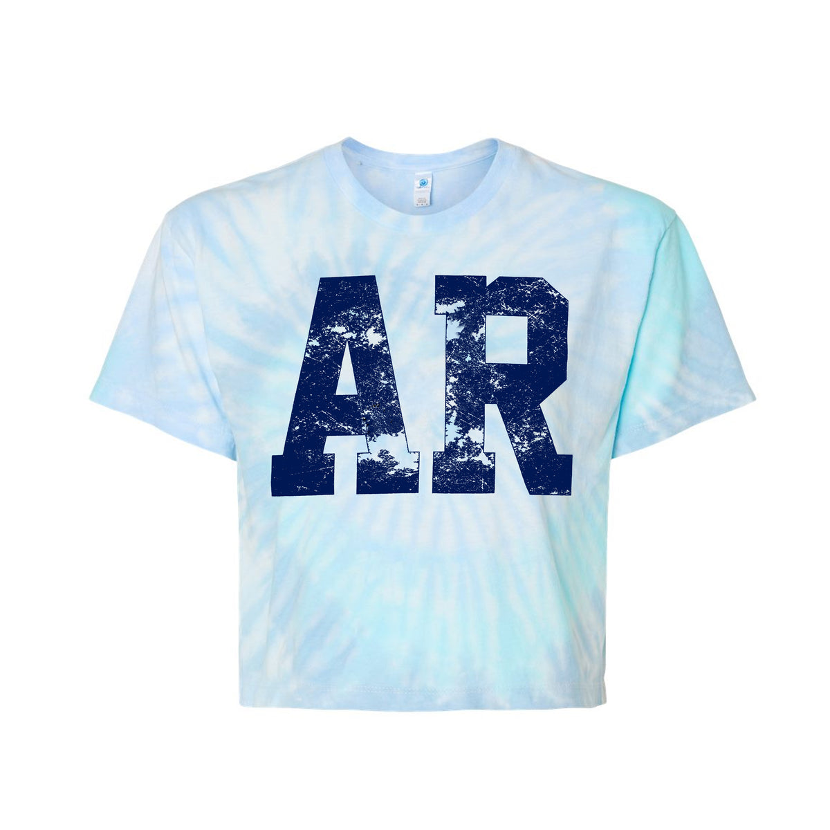 Arkansas Tie Dye Crop