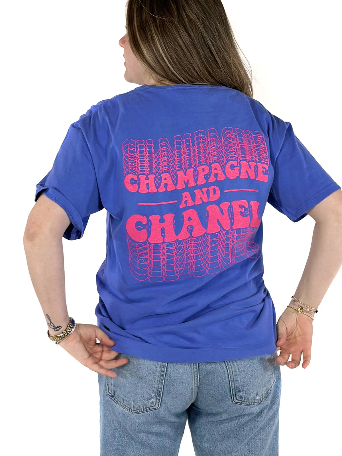 Champagne and Chanel Tee