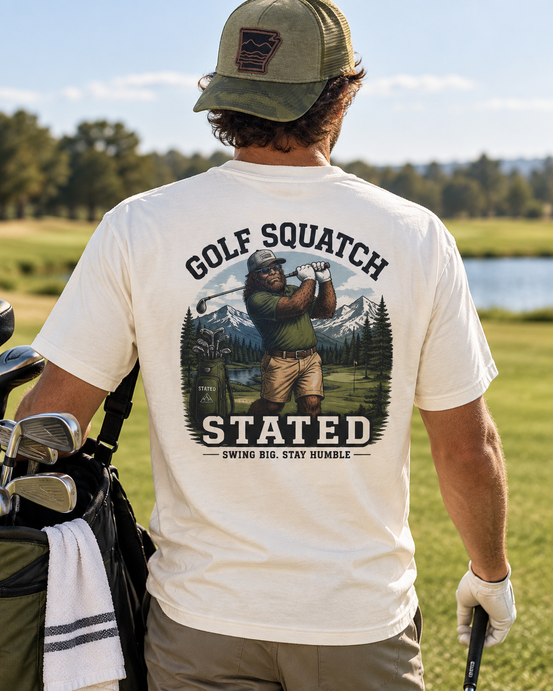 Golf Squatch Tee