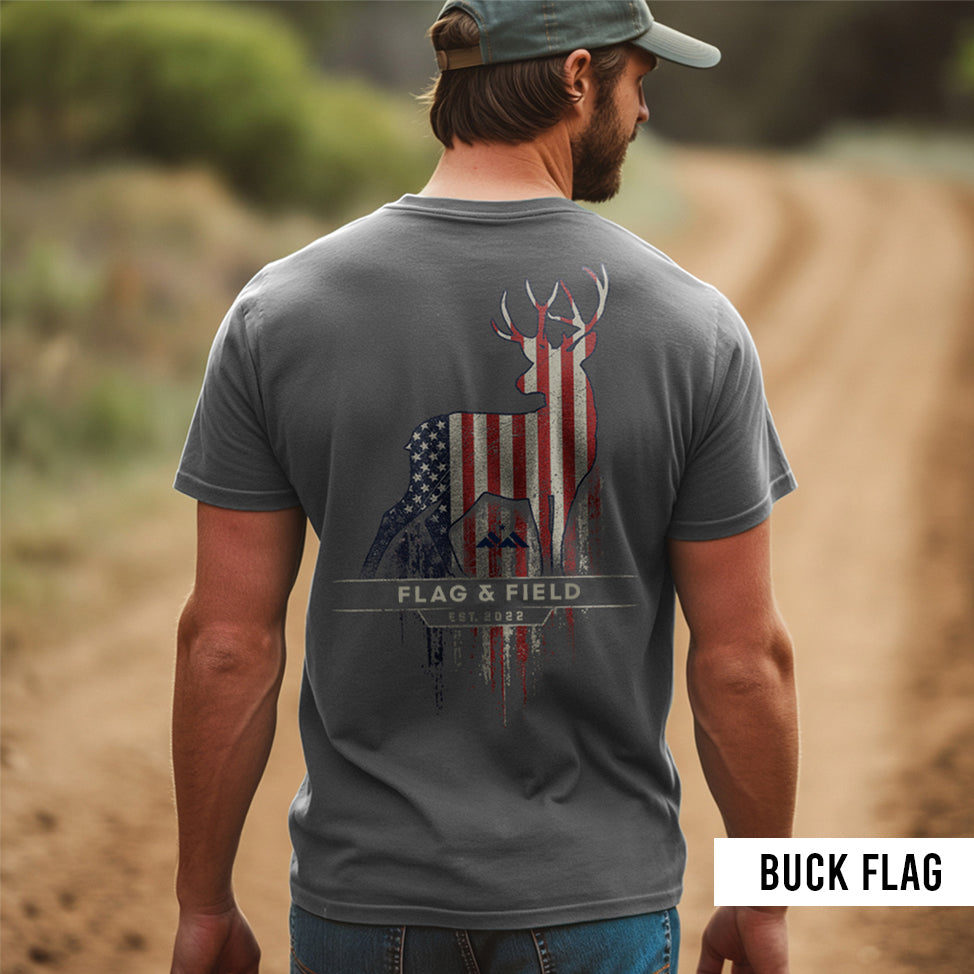 Flag and Field Buck Flag