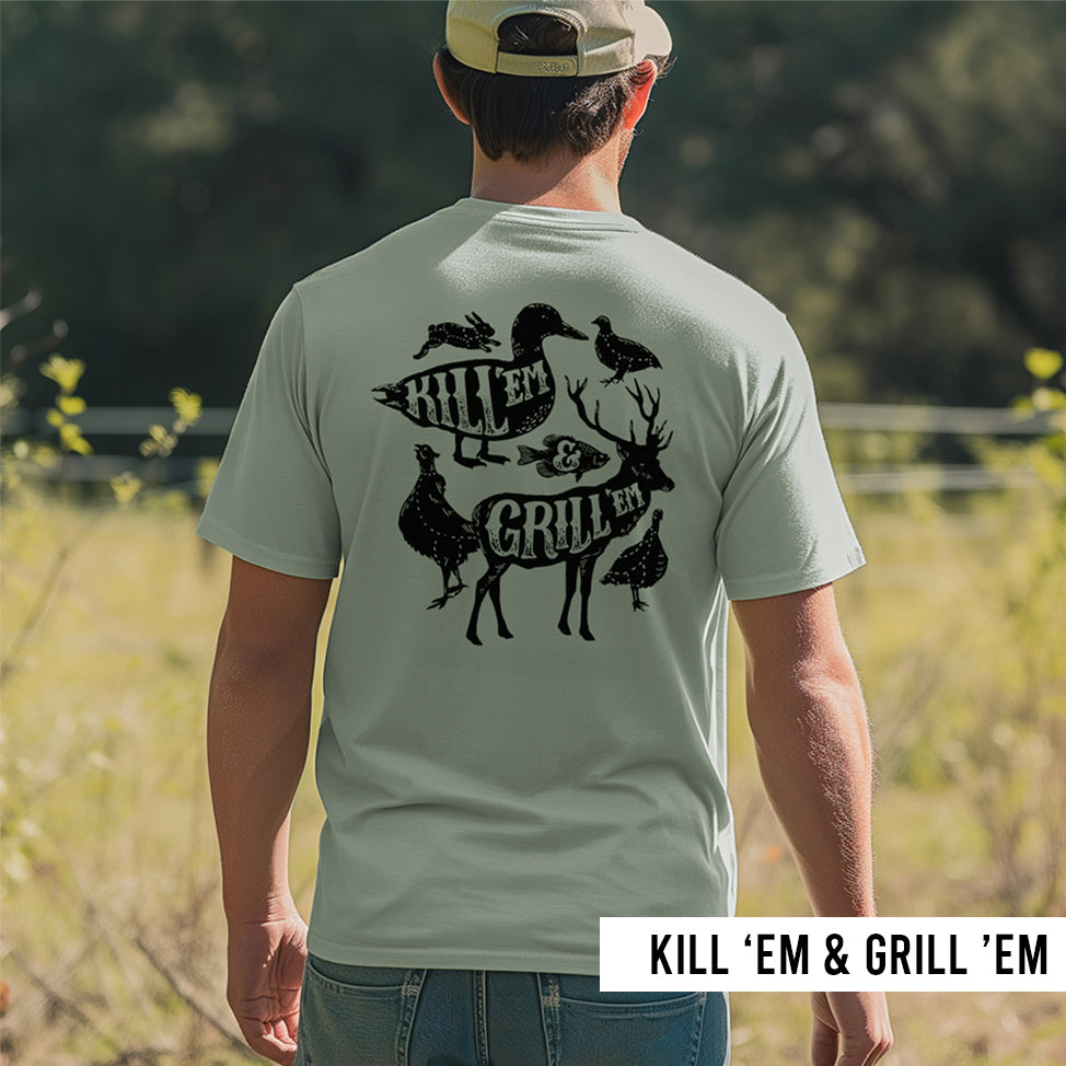 Flag and Field Kill Em and Grill Em