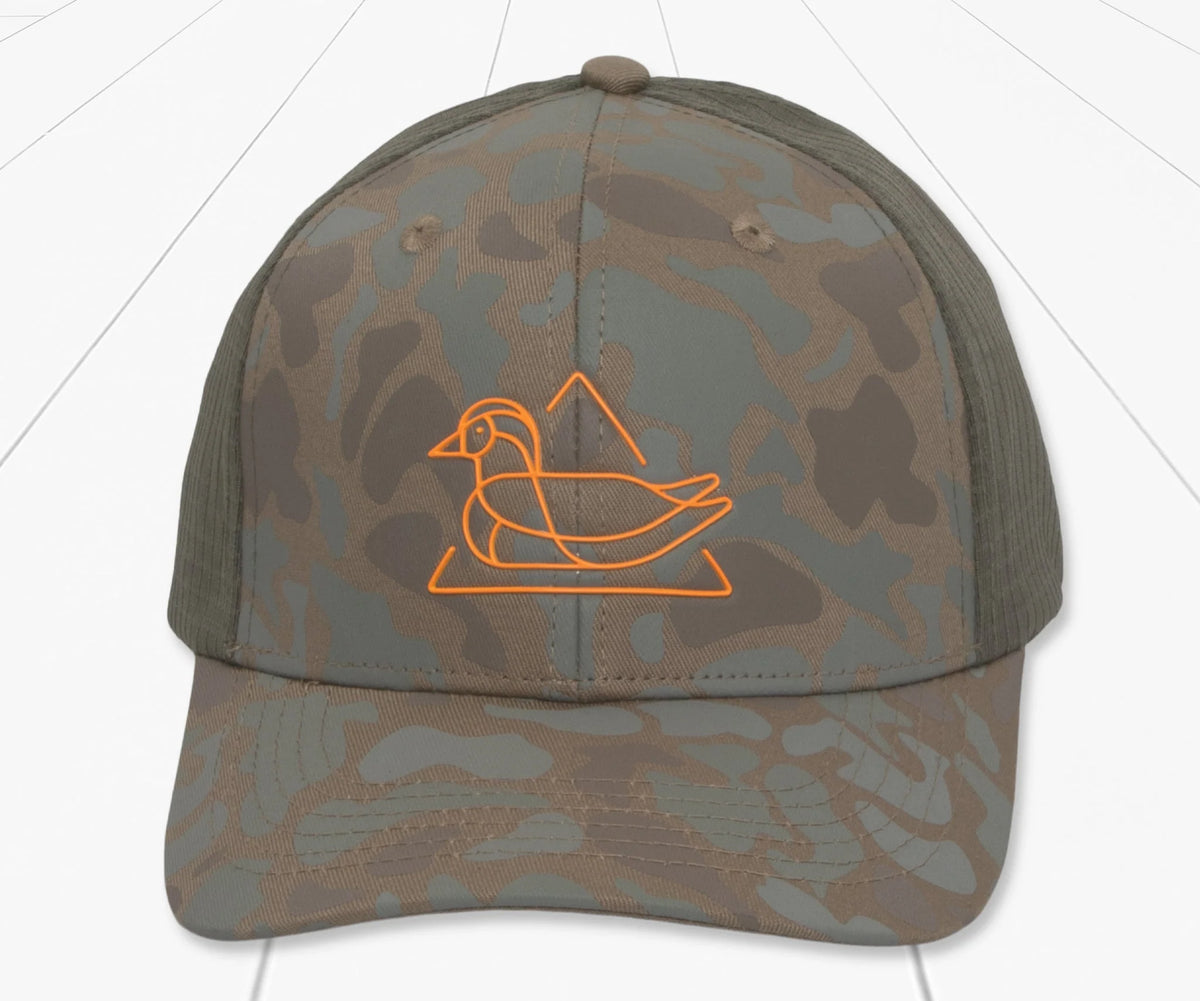 Southern Marsh Trucker Hat - Warning Duck