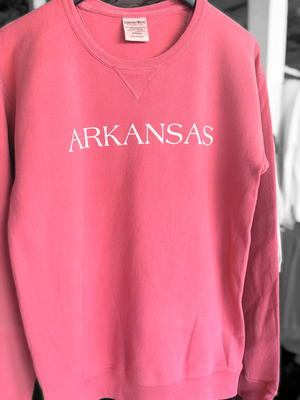 Arkansas By The Sea - Crimson Sweatshirt