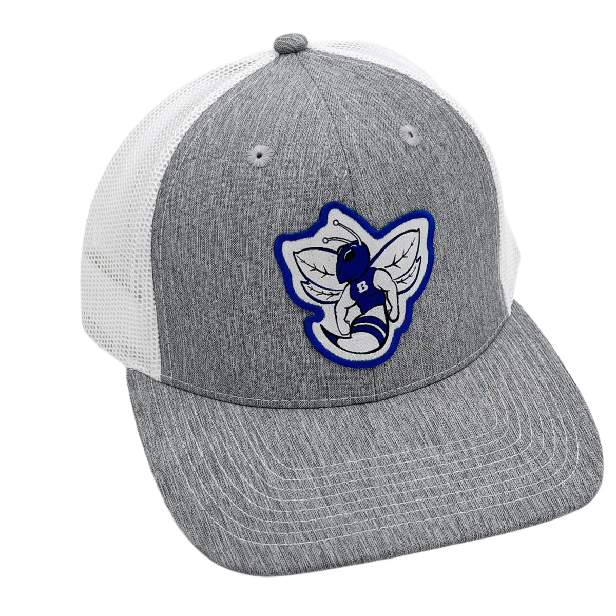 Bryant Hornet Hat - Heather Grey/White