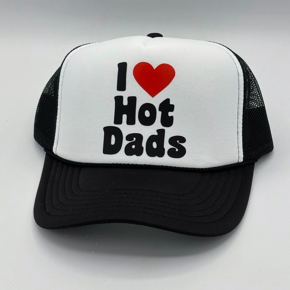 I Love Hot Dads Trucker Hat
