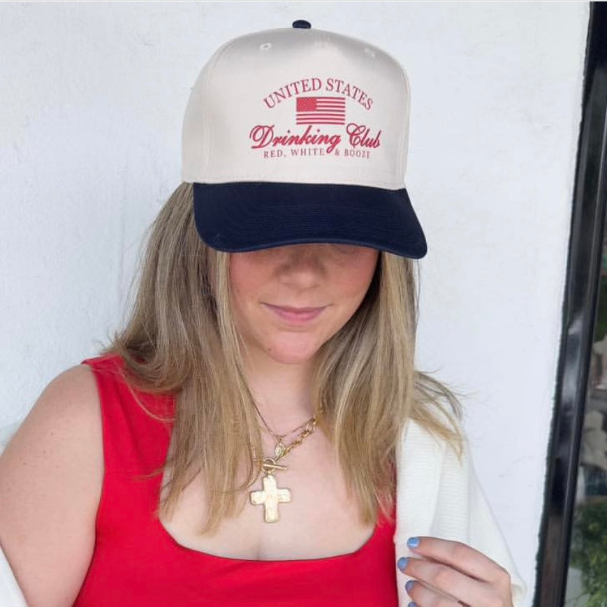 'United States Drinking Club' Hat -  *final sale*