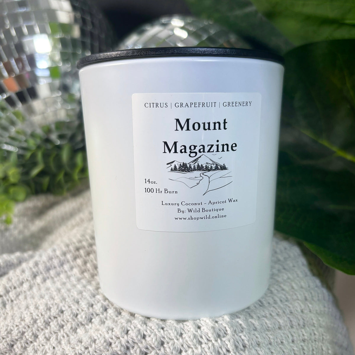 Mount Magazine 14oz Candle