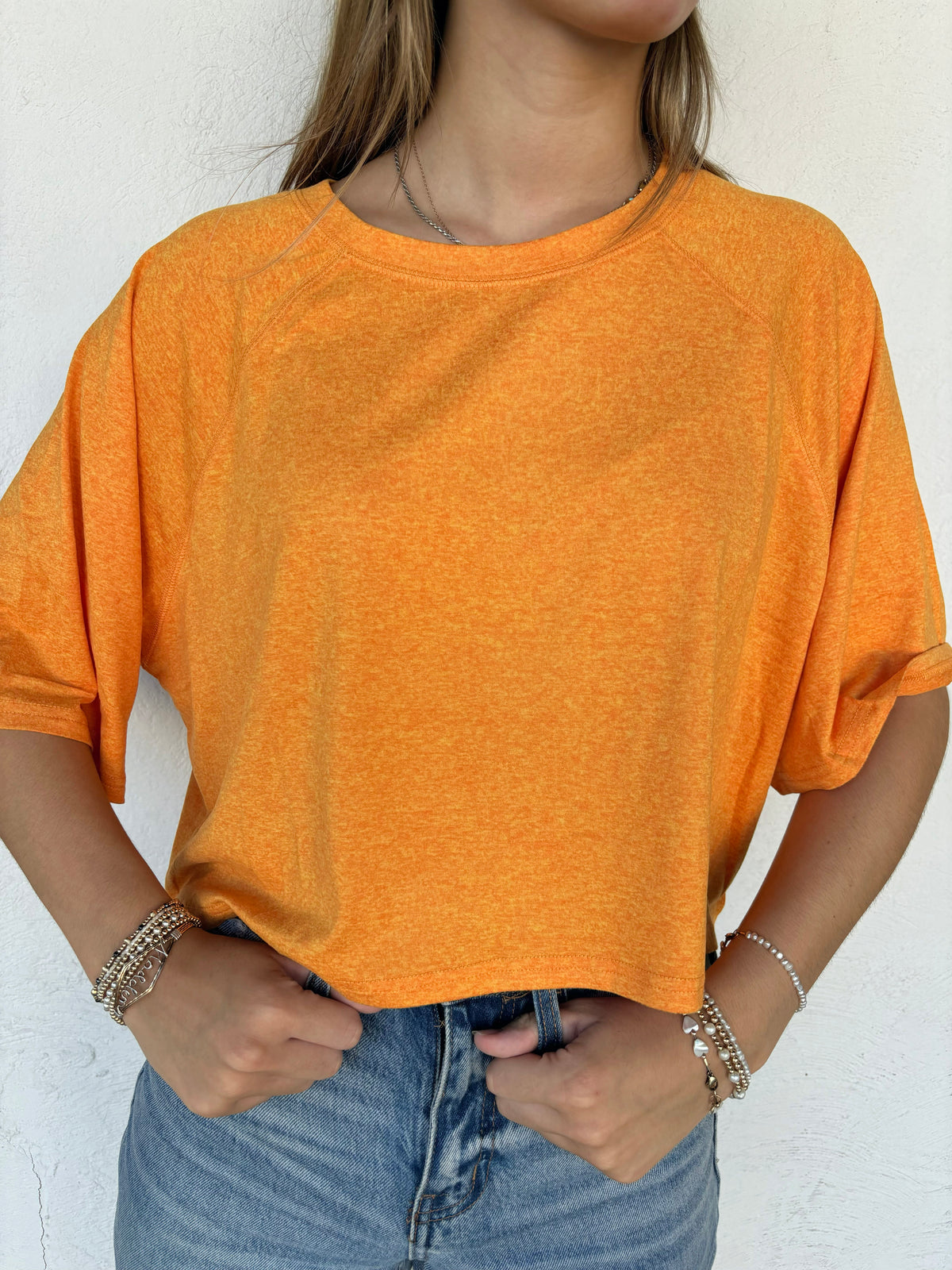 Orange Swing Shirt