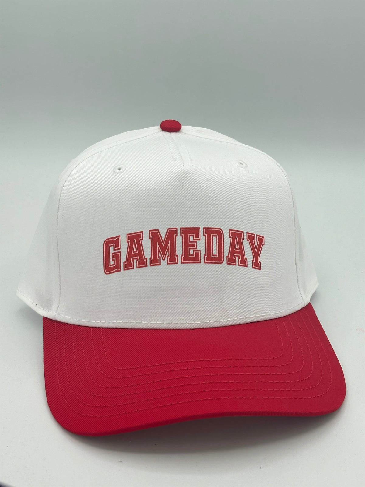 Red + White GAMEDAY Hat