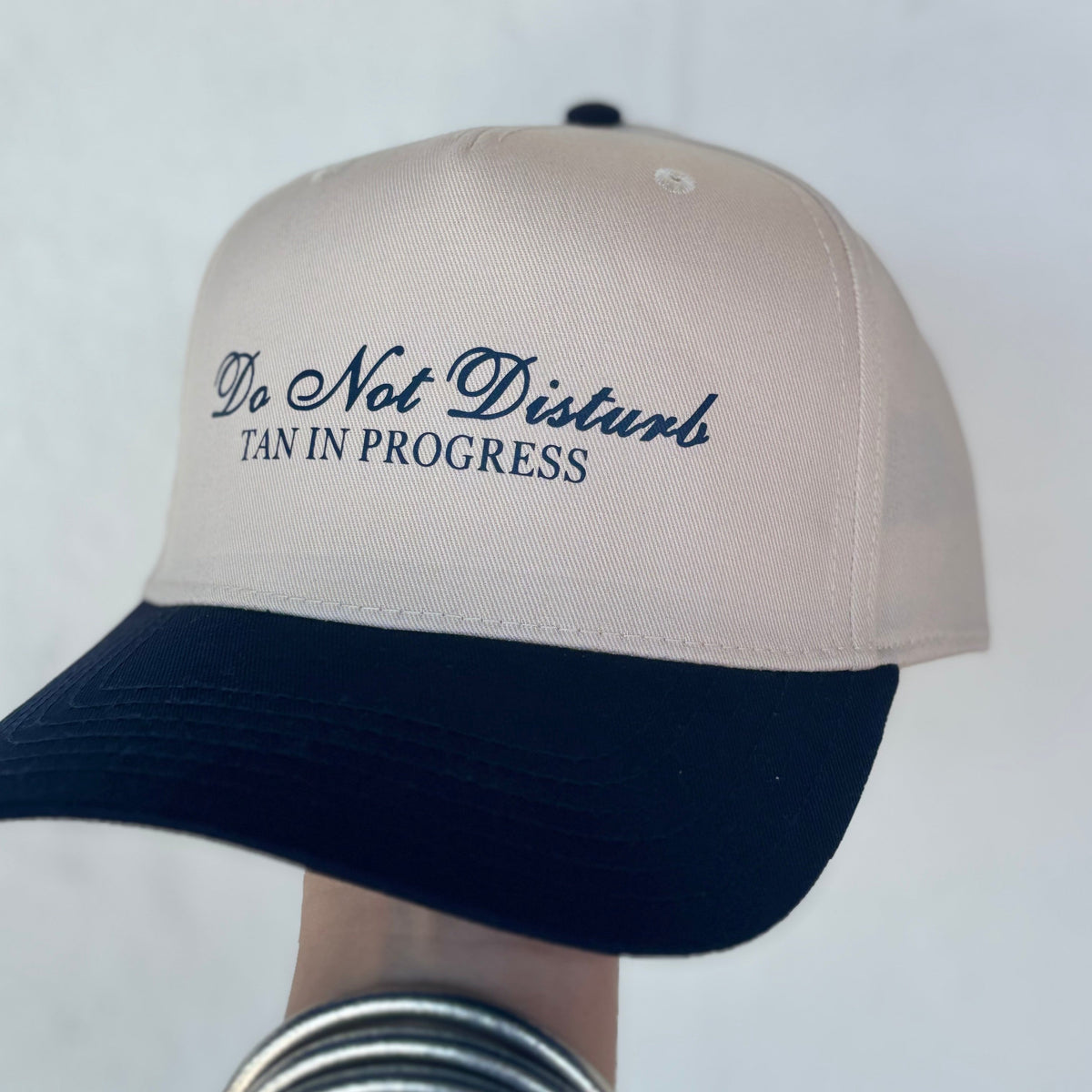 Do Not Disturb: Tan In Progress Hat