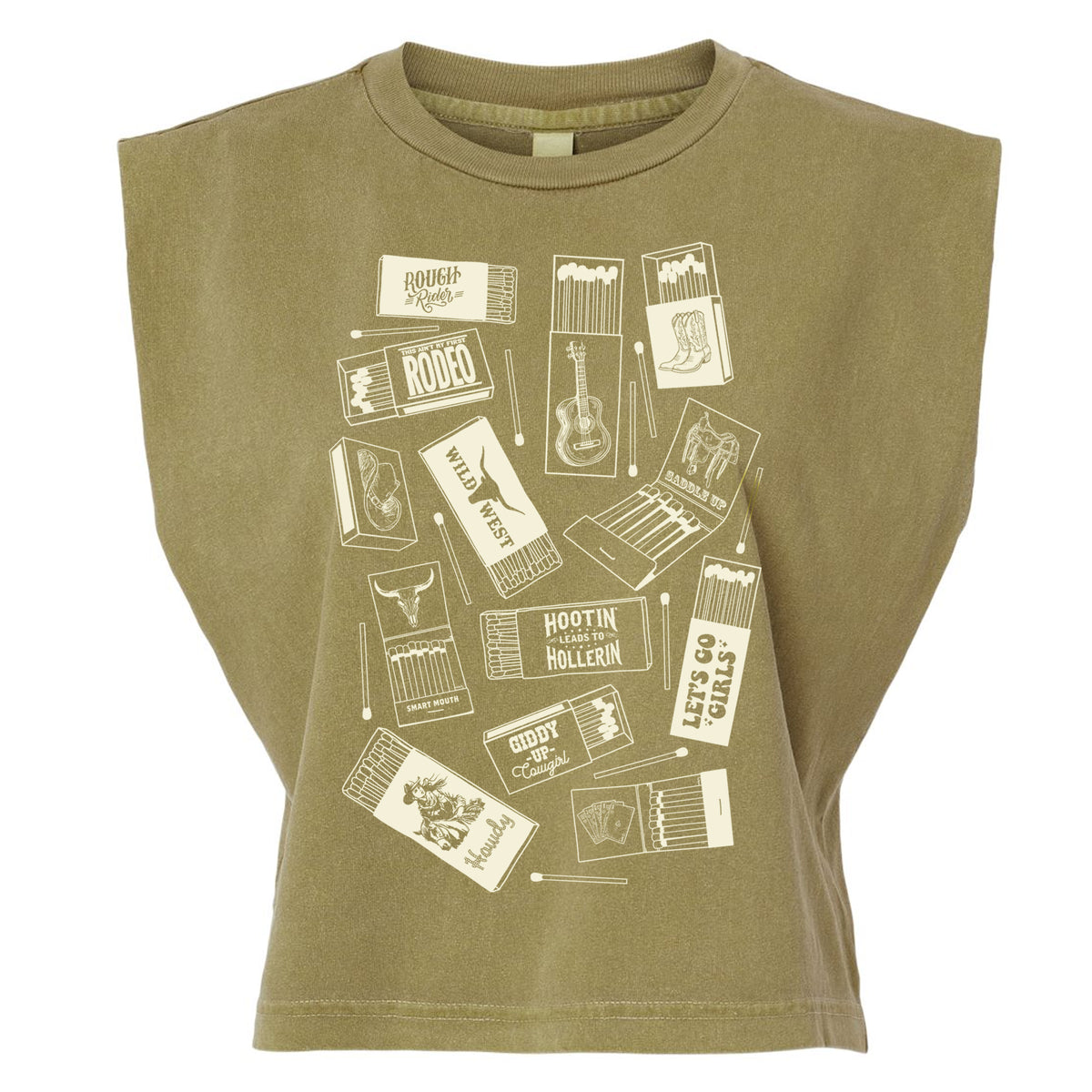 Matchstick Muscle Tank