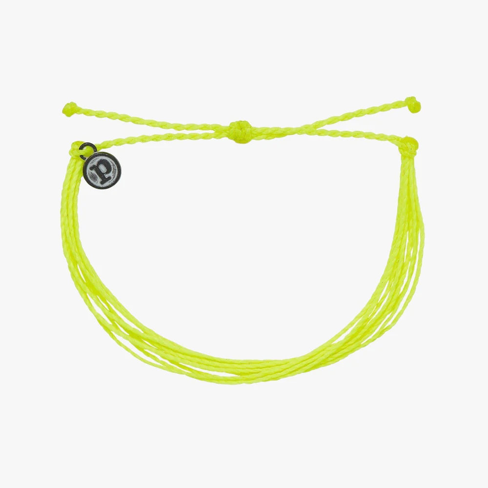 Pura Vida Neon Yellow Bracelet