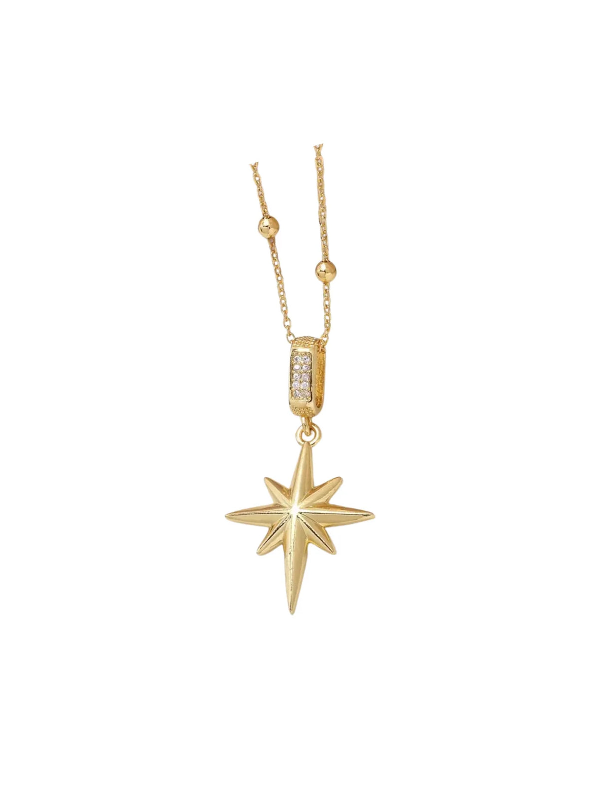 North Star Charm Necklace