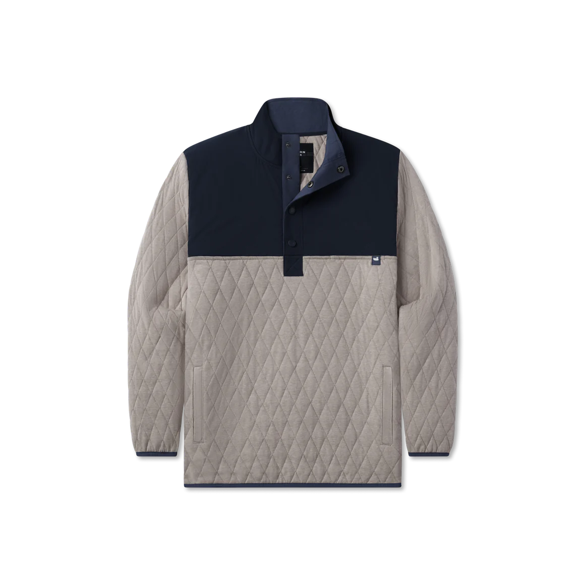 Southern Marsh Bighorn Quilted Pullover - Burnt Taupe