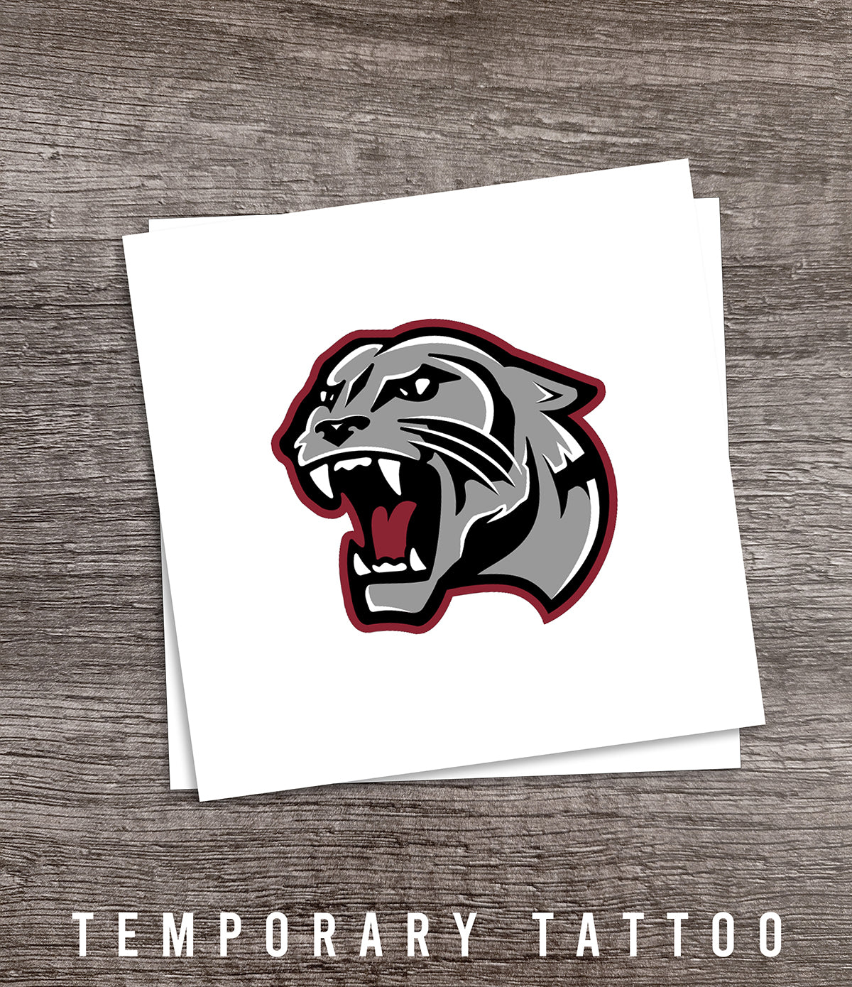 Benton Panthers Logo Tattoo