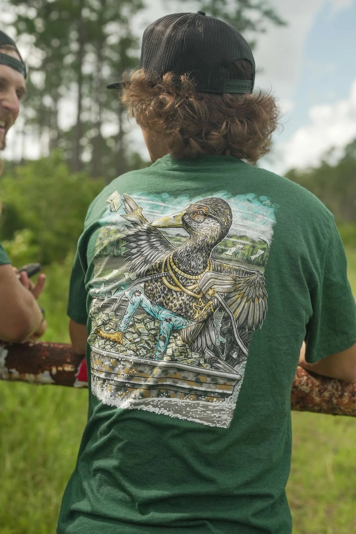 Combat Waterfowl Paper Routes Tee