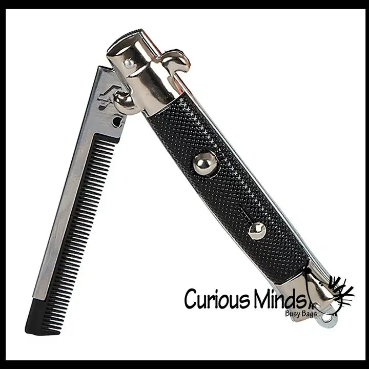 Switchblade Comb -Fun Novelty Pocket Knife Comb