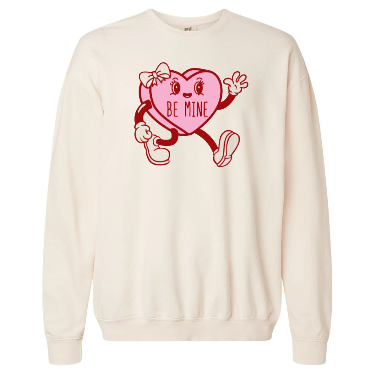 'ME MINE' Conversation Heart - Sweatshirt