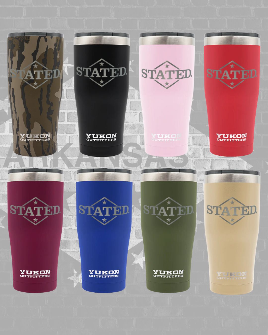 YUKON Outfitters x STATED 20oz Tumbler