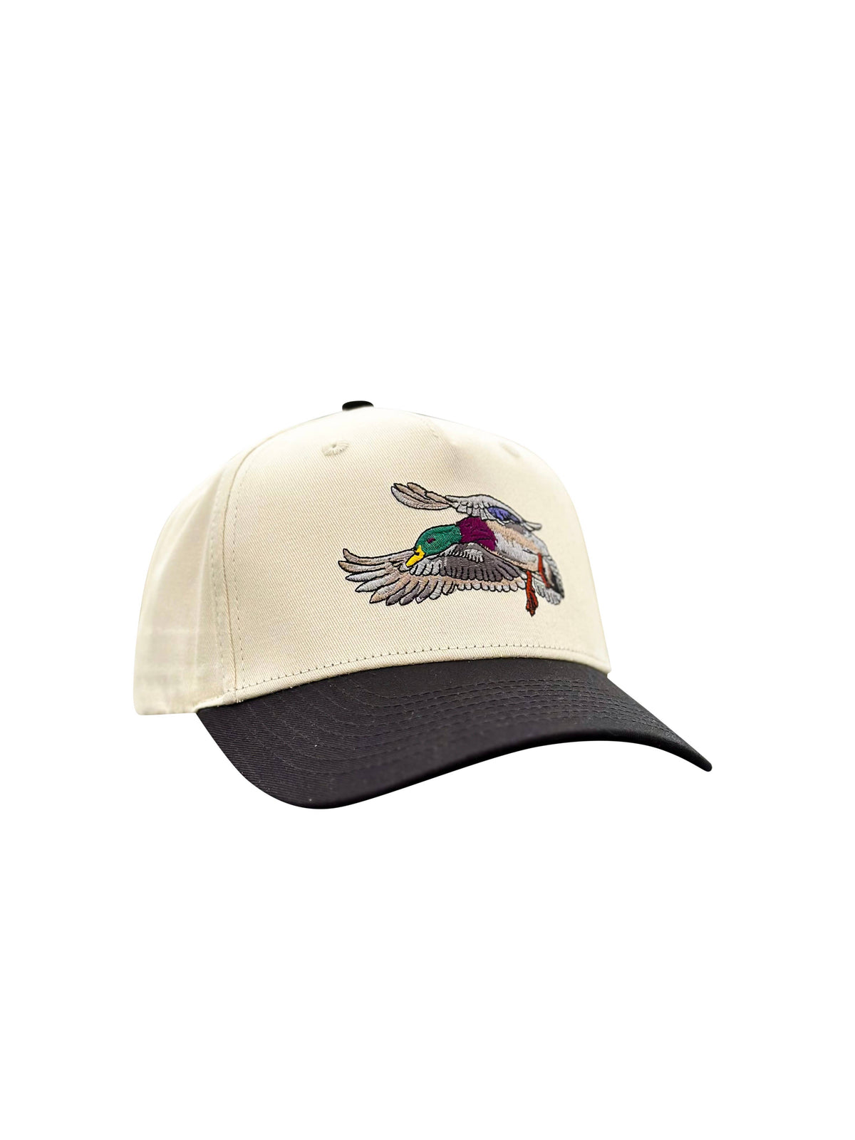 Embry OutdoorsCream/Black Mallard Trucker