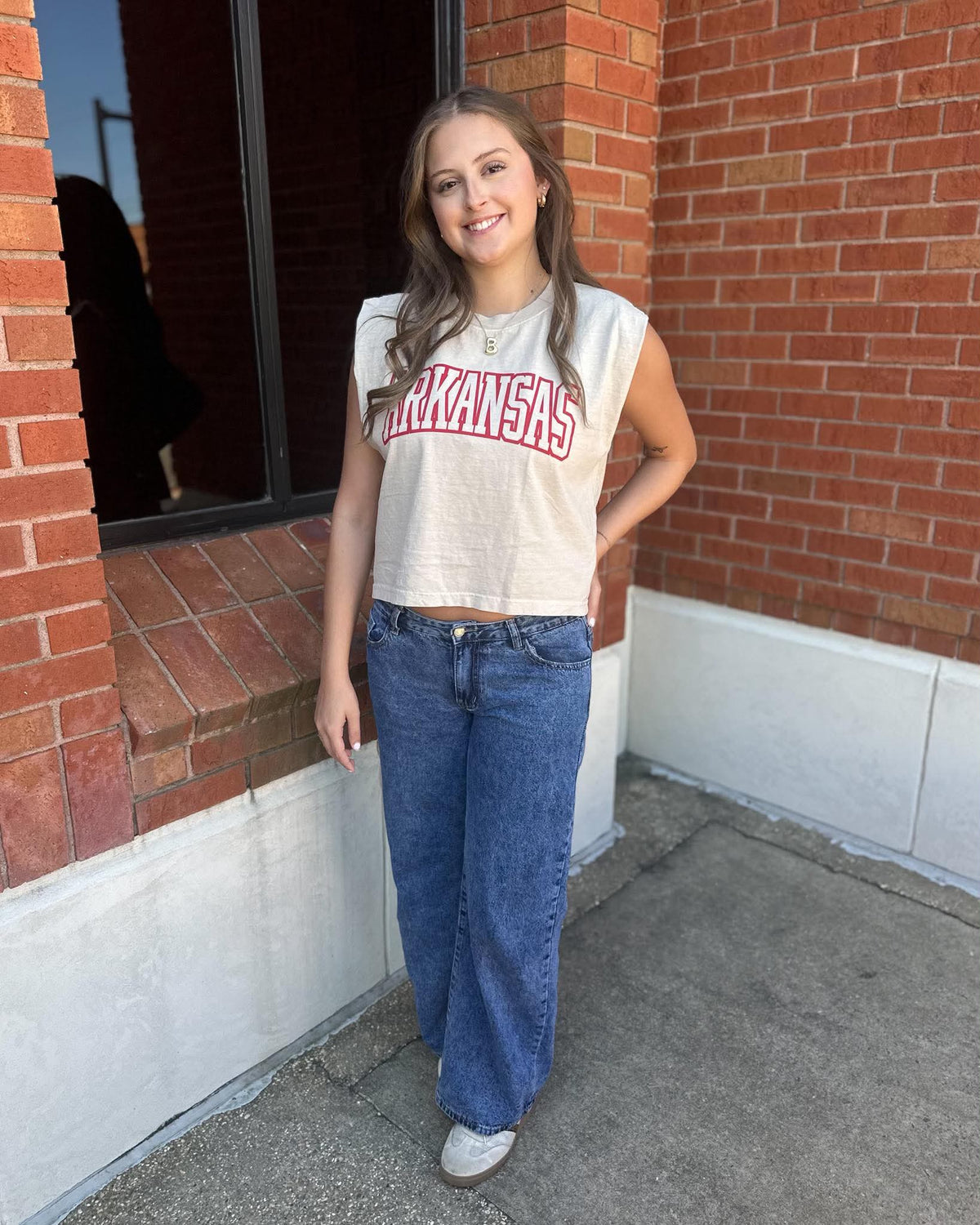 Arkansas Arch Bone Muscle Tee