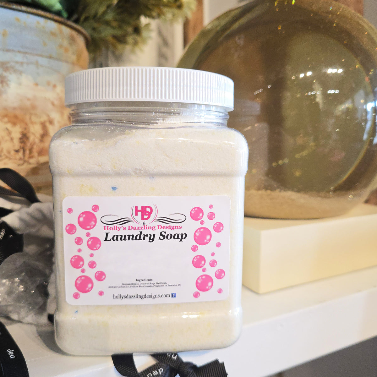 Holly's Dazzling Designs Laundry Soap