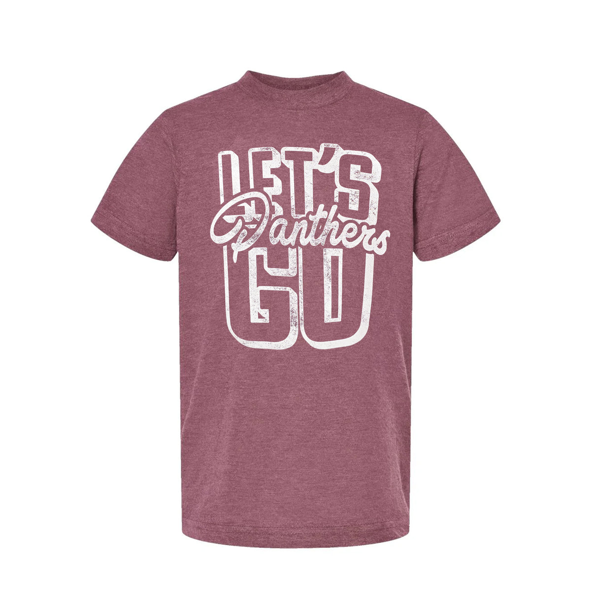 Lets Go Panthers Youth Tee