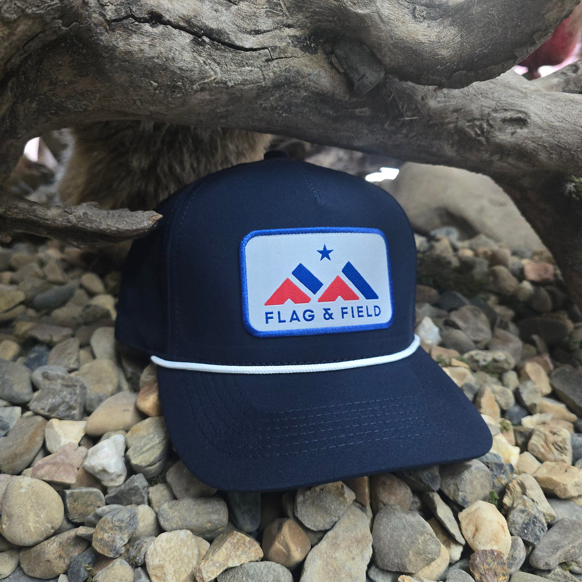 Flag and Field 5 Panel Rope Hat
