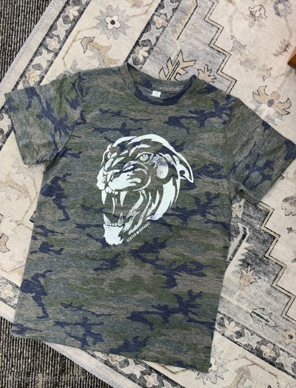 Benton Mascot Camo Youth