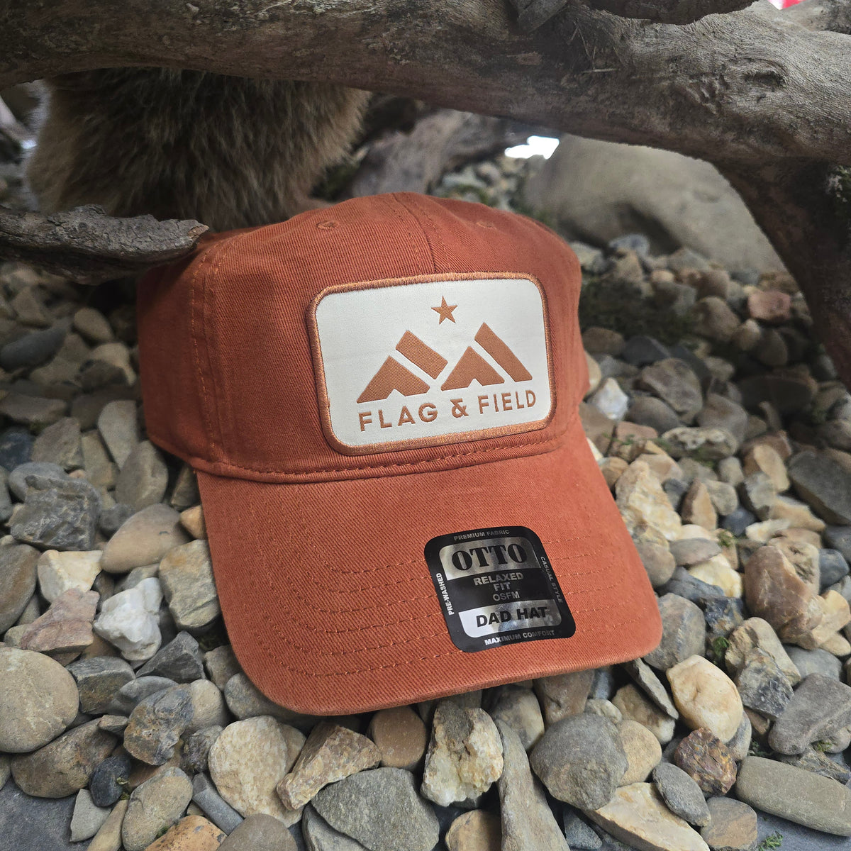 Flag and Field Dad Hat