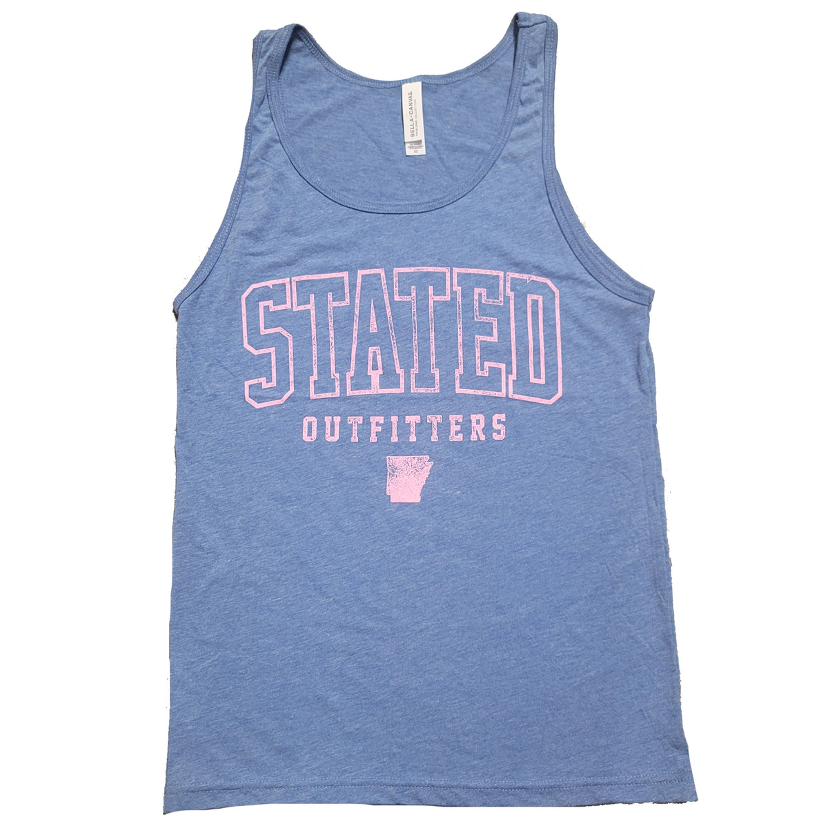 Stated Arch Outline Light Blue Tank