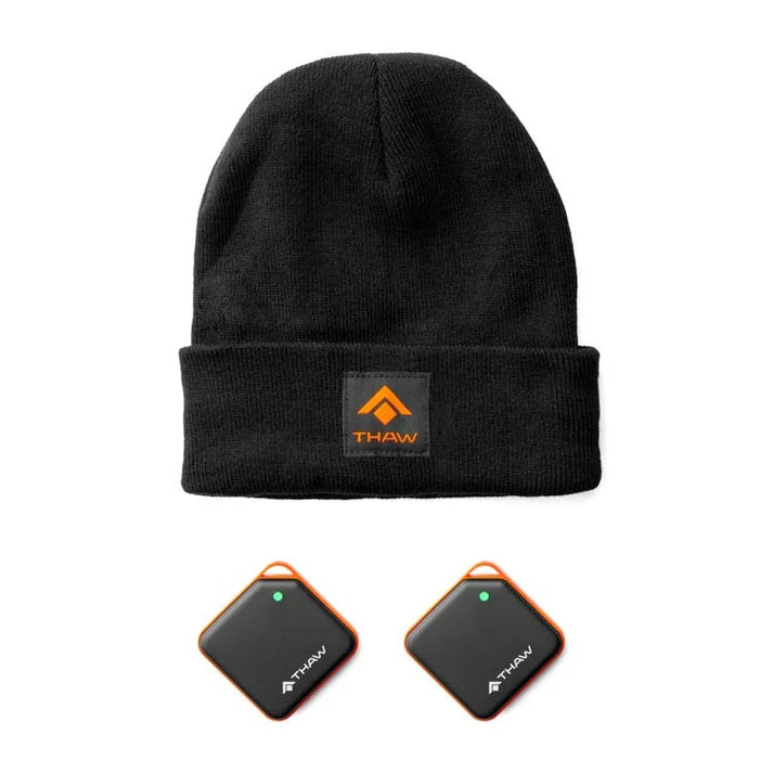 Thaw Rechargeable Hand Warmer And Beanie Set