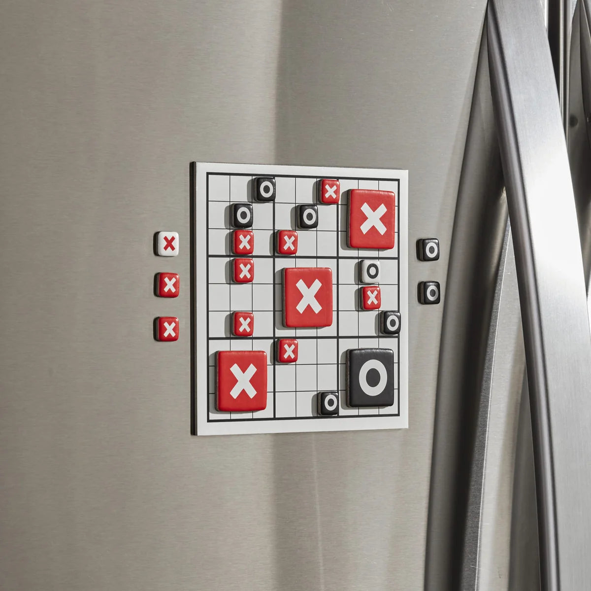 Stated Tic Tac No Magnetic Fridge Game – Stated Apparel
