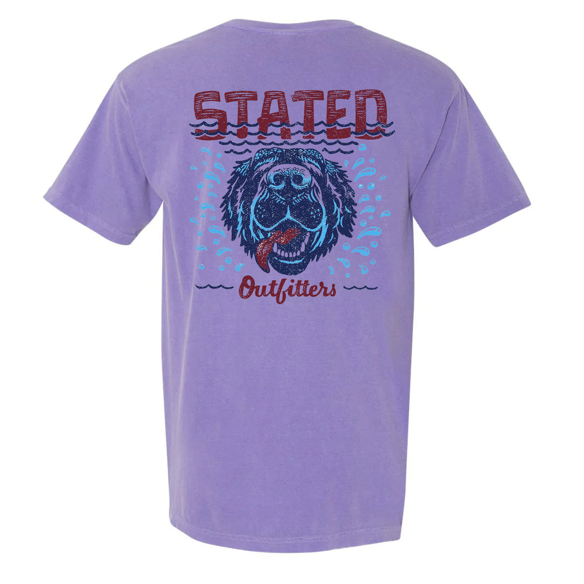 Wet Dog Lavender Tee