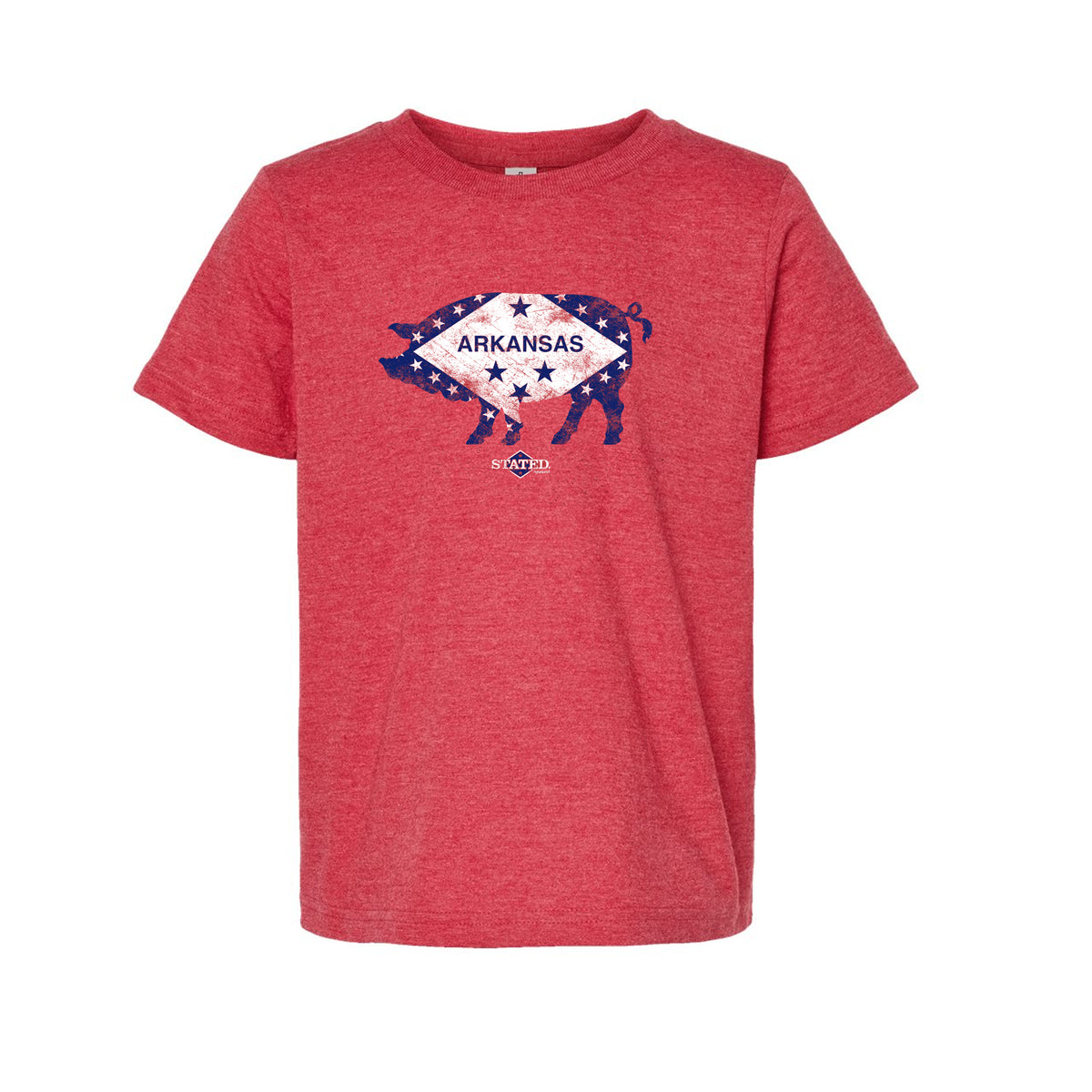 Arkansas Pig Flag YOUTH Tee