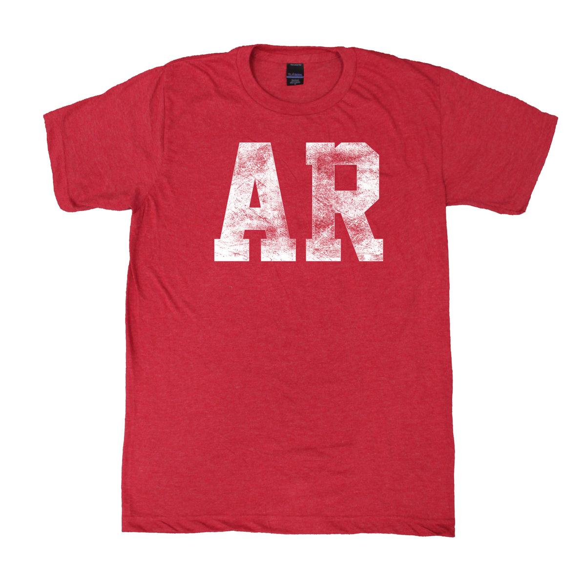AR Block Distress T-Shirt